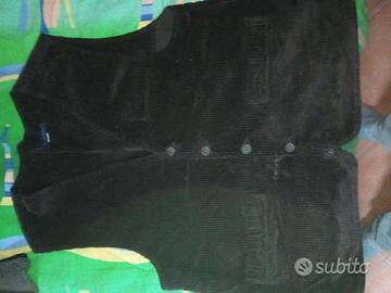Gilet velluto a costine tg M abbondante