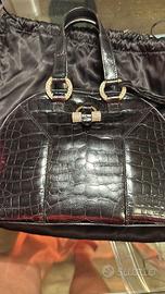Borsa yves saint laurent coccodrillo