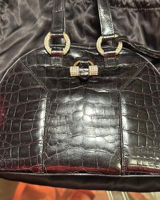 Borsa yves saint laurent coccodrillo