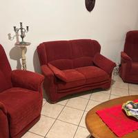 Divano con 2 poltrone motorizzate