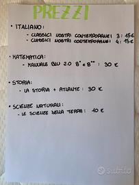 libri liceo scentifico