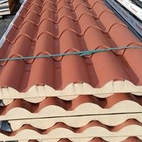 PANNELLO ISOLANTE COIBENTATO FINTO COPPO