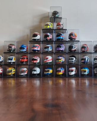 collezione caschi F1