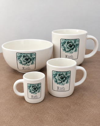 Set colazione H&H Wish 4 pezzi nuovo