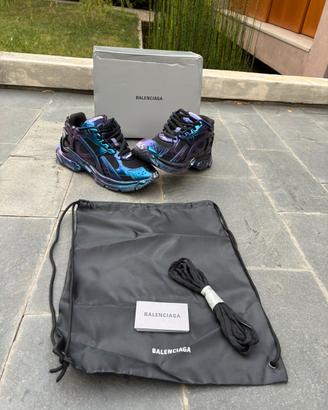 Balenciaga Runner Blu iridescente