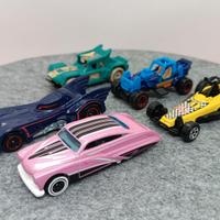 Lotto 5 macchinine Hotwheels Matchbox