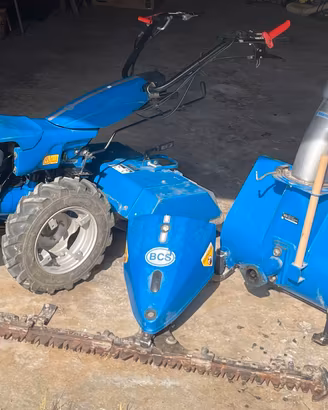 BCS 730 Lombardini con fresa, barra e turbina