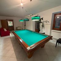 Biliardo riscaldato con buche all’italiana