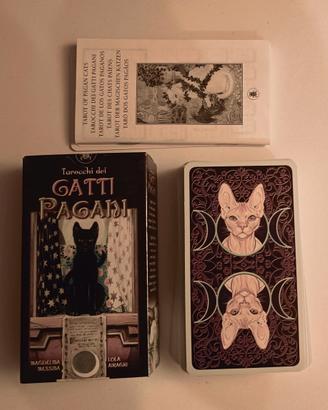 Mazzo di carte dei gatti pagani