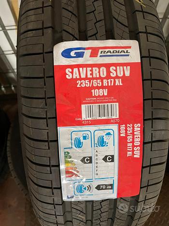 Pneumatici Nuovi 235/65 R 17 108 V GT RADIAL SAVER