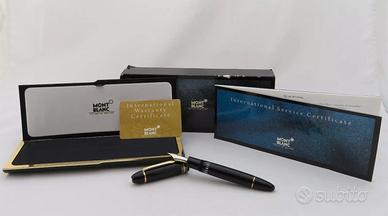 MONTBLANC MEISTERSTUCK BLACK 4810 FOUNTAIN PEN