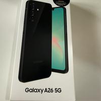 Samsung galaxy a26 5g nuovo con scontrino