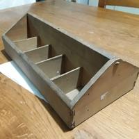 cassetta in legno antica porta minuterie