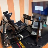 Simulatore PROFISIM 3DOF Fanatec OMP Carbon