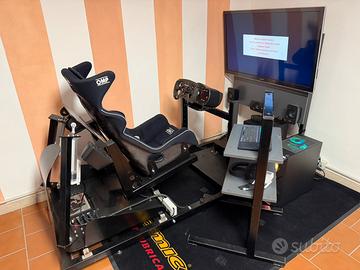 Simulatore PROFISIM 3DOF Fanatec OMP Carbon