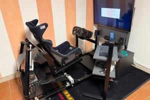 Simulatore PROFISIM 3DOF Fanatec OMP Carbon