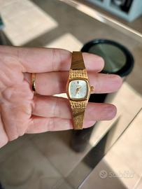 Orologio CITIZEN acciaio placcato oro vintage 