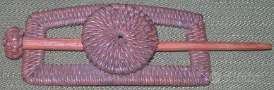 Fermaglio per capelli intrecciato