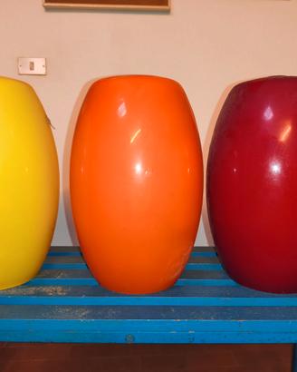 Bocce colorate x lampadario anni 70