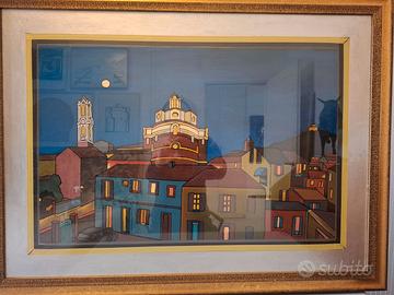 Quadro di GIANNI GASCHINO -  Santa Chiara a BRA