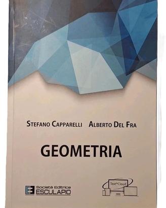 Libro Geometria Stefano Capparelli Alberto Del Fra