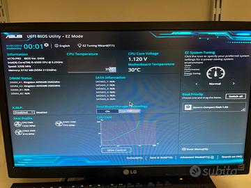Bundle scheda madre cpu e ram H170-Pro 8Gb I5-6500