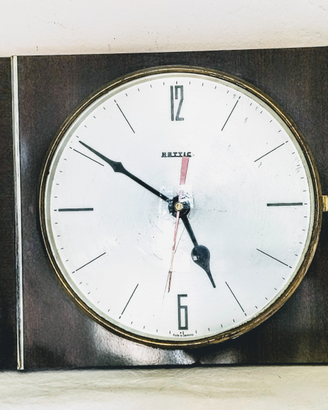 Orologio da parete vintage Hettich