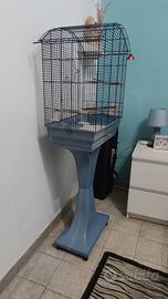 gabbia per uccelli IMac con piedistallo