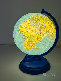 Puzzle mappamondo 3D luminoso