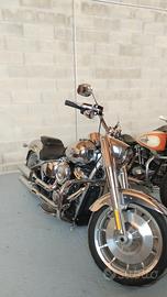 Harley Davidson Fat Boy Gray Ghost