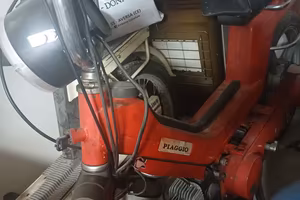 piaggio si con libretto e targa 