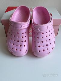 Ciabatte bambina estive come nuove n.32 tipo Crocs
