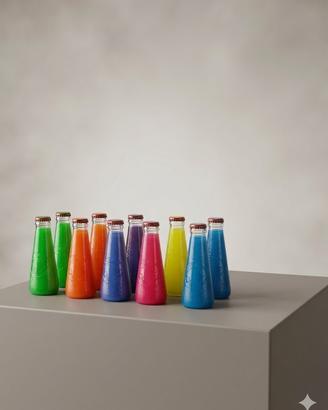 2 collezioni Campari soda fluo