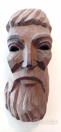 Maschera in legno  Vintage 