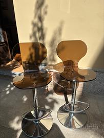 Coppia sgabelli design eXde by Cattaneo