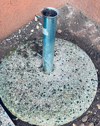 Base per ombrellone - bastone tondo