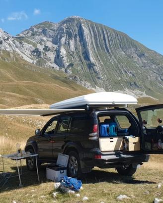 Toyota Land Cruiser KDJ120 camperizzata