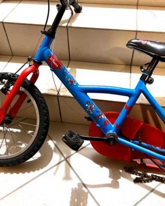 Bici bambino 16 cin ruota posteriore rotta