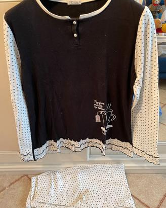 Pigiama donna Swami tg. 46 Caldo e morbido