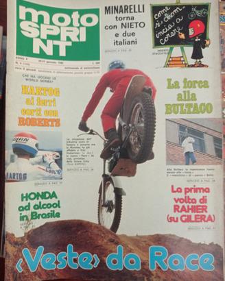 Rivista MOTOSPRINT numero 4 anno 1980