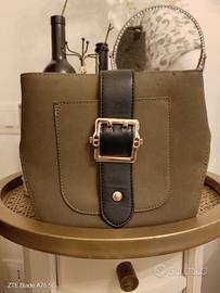 Borsa tracolla verde scuro 