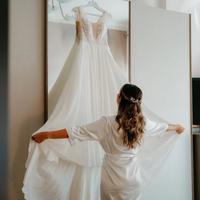 Abito da sposa stile impero