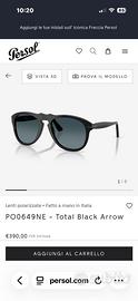 Persol 649 Black Arrow - lenti polarizzate