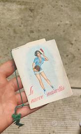 Calendarietto vintage 1956 a tema calcistico