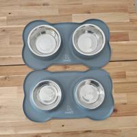 Ciotole in acciaio con base in silicone - Pecute