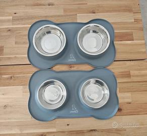 Ciotole in acciaio con base in silicone - Pecute