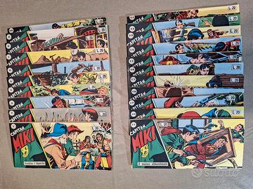 CAPITAN MIKI STRISCIA SERIE 6  COMPLETA 1/21  1953