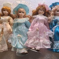 Bambole da collezione in ceramica