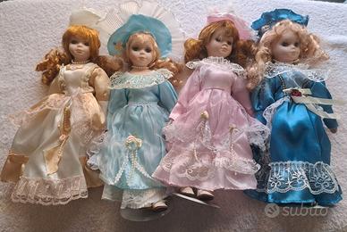 Bambole da collezione in ceramica