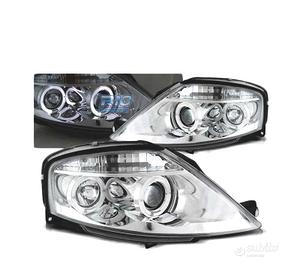 FARI CITROEN C3 02-09 OCCHI ANGEL CROMATI